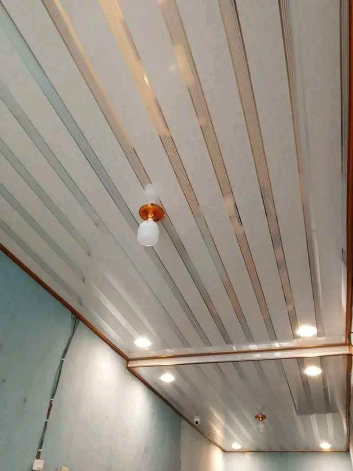 Plafon Pvc Motif Kayu Minimalis